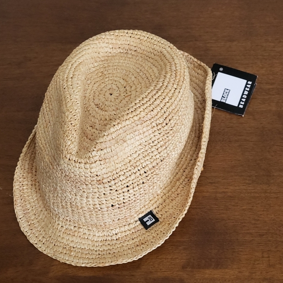 Block Headwear Men's Fedora Trilby Medium NWT Vintage - Picture 1 of 14